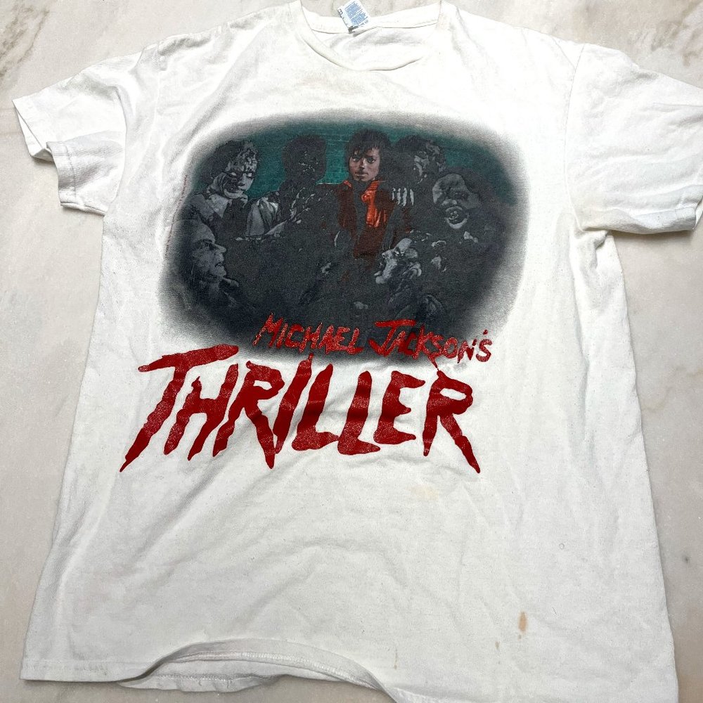 VINTAGE CUSTOM Michael Jackson Thriller Tee